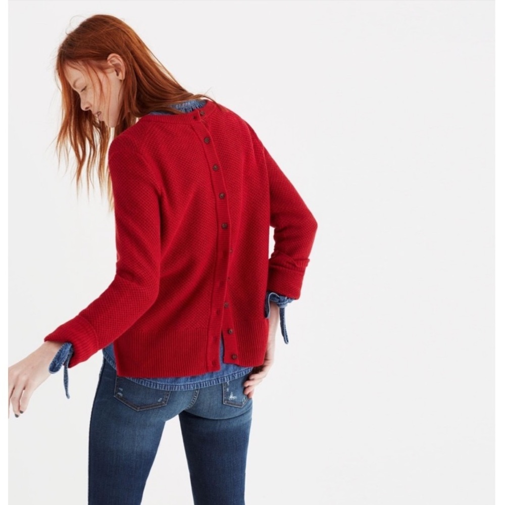 Madewell | Button Back Sweater